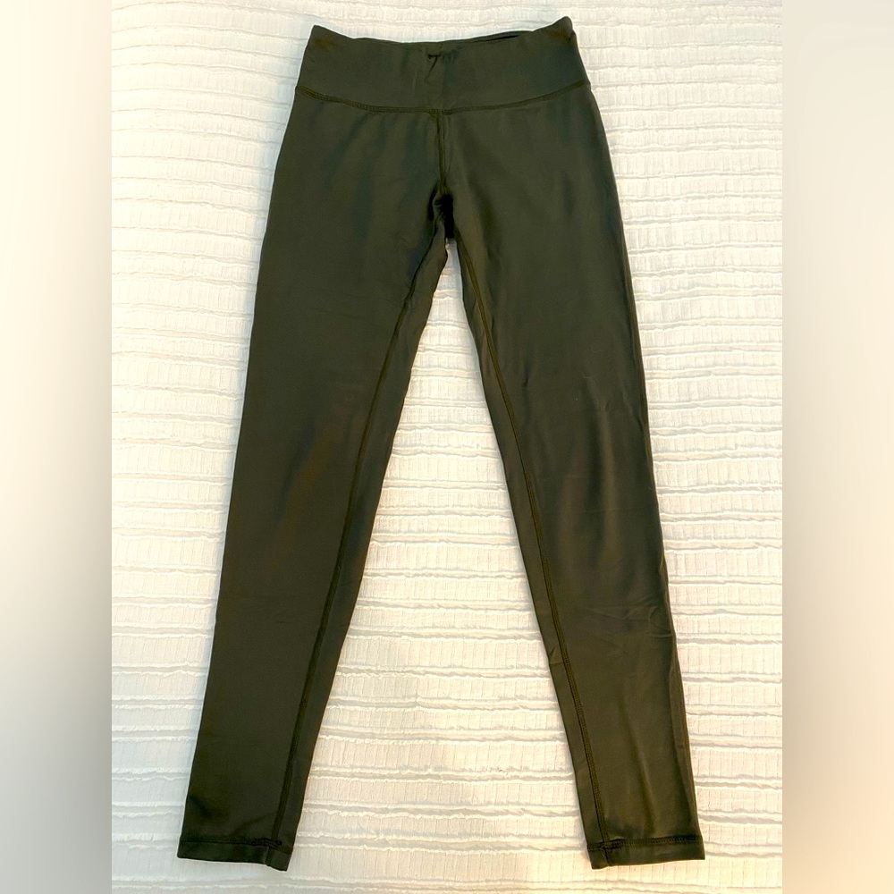 BALEAF Olive Fleece Lined Leggings